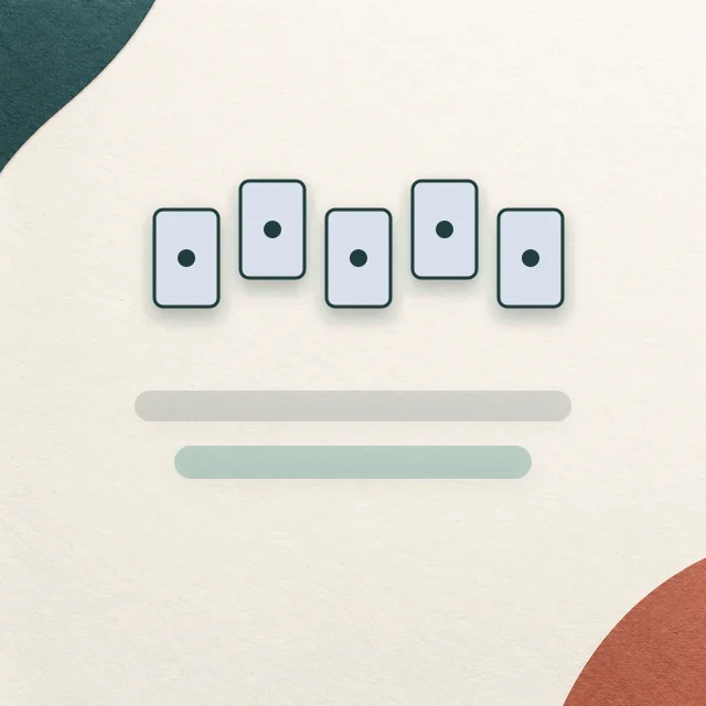 Editorial illustration of replacement mahjong tiles on the MahjongSetup product backdrop; not an exact product photo.